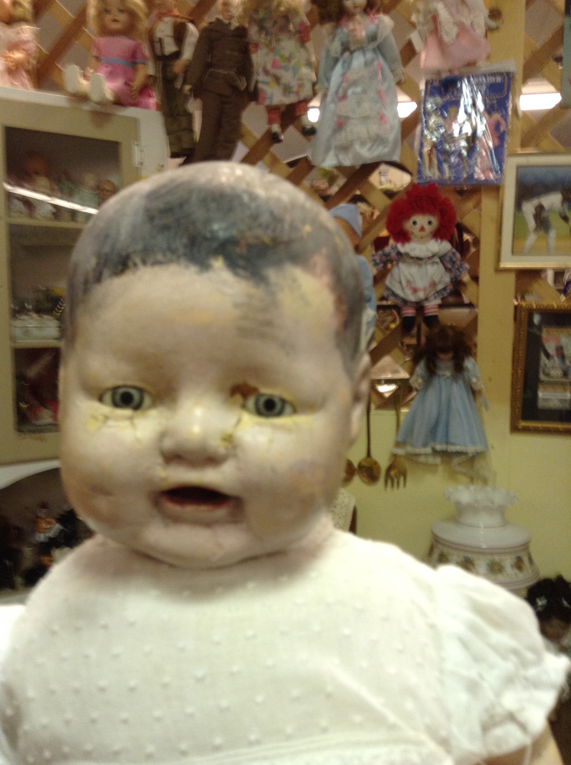 creepy real doll